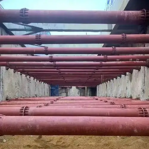 Applicazioni dei supporti in acciaio nella costruzione della metropolitana