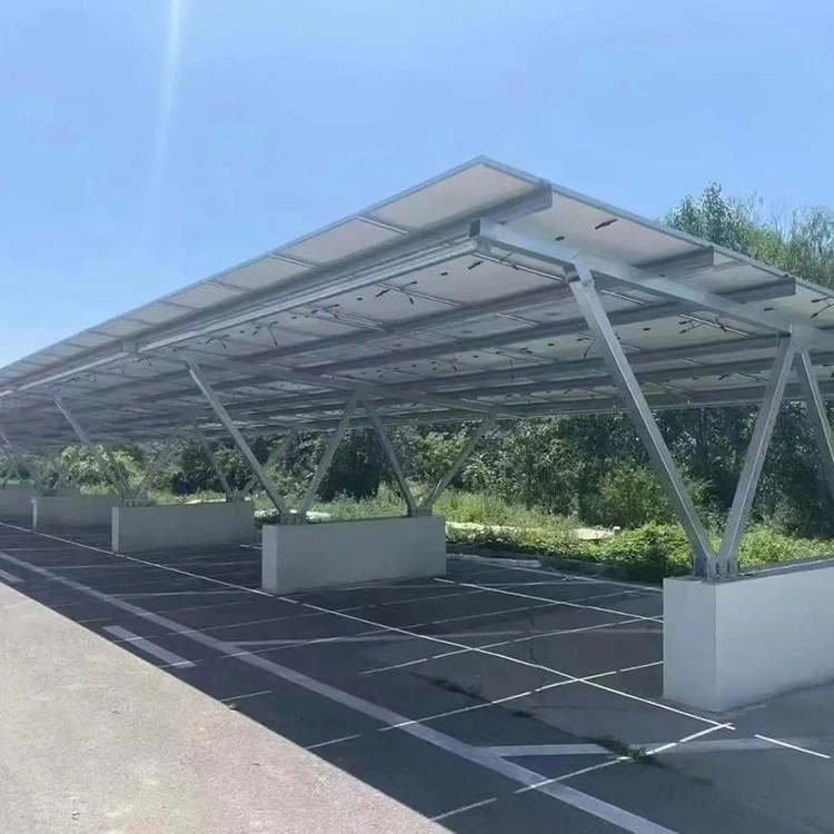 Tettoia per posto auto coperto fotovoltaico impermeabile BIPV